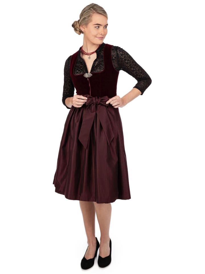 MarJo Dirndl SUSI in rotwein günstig kaufen