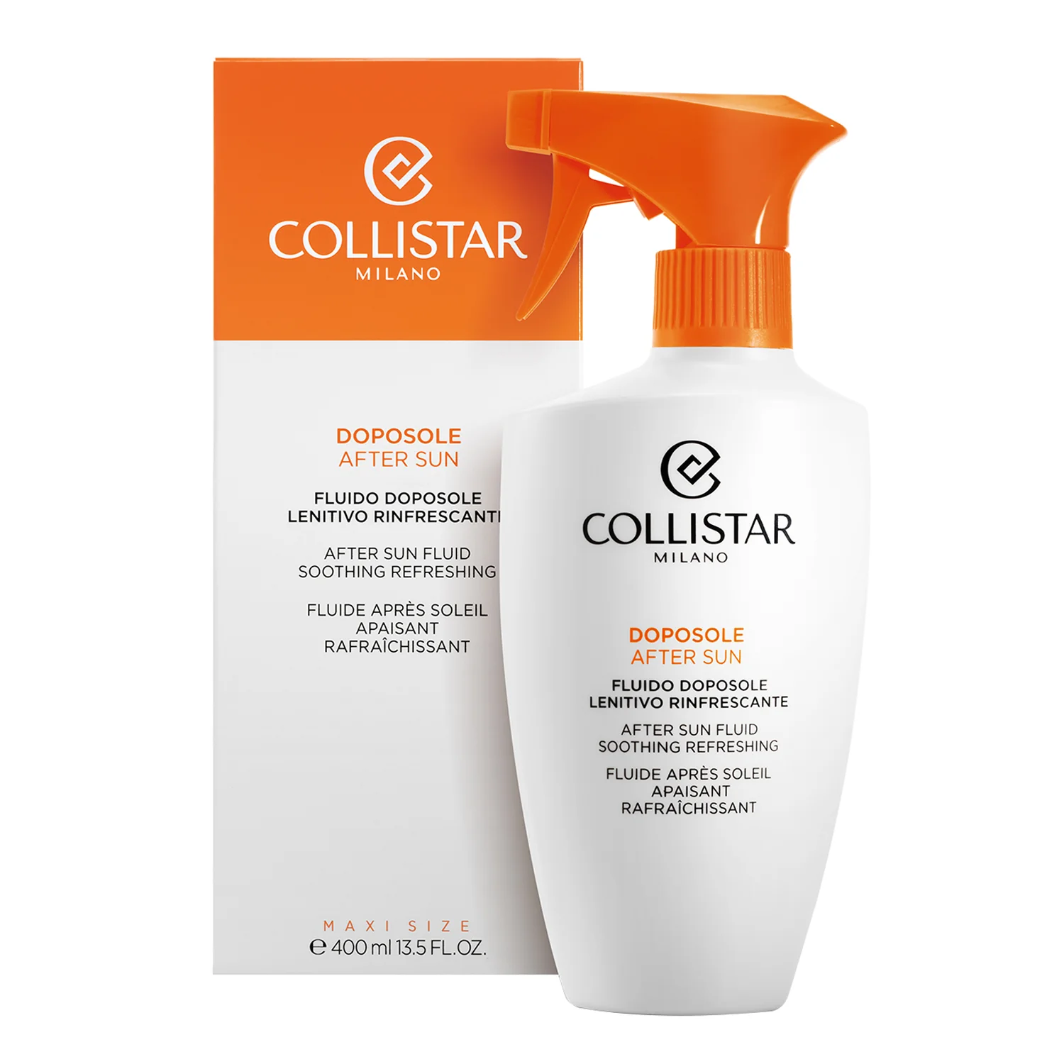 Fluido pós-bronzeamento calmante e refrescante - Leite corporal pós-sol