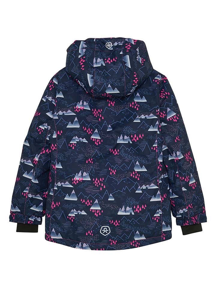 Color Kids Ski-/ Snowboardjacke in Dunkelblau günstig kaufen