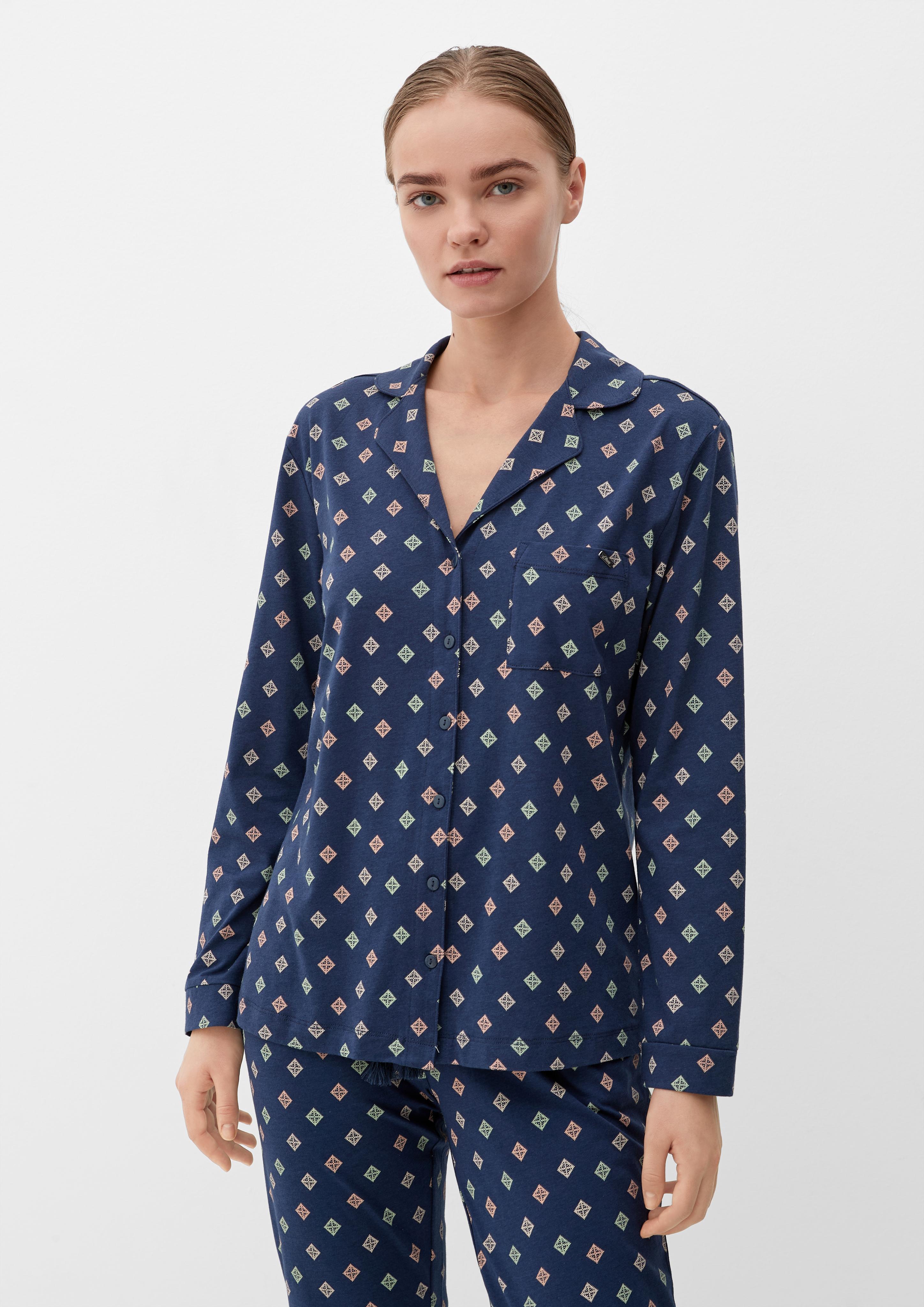 Pyjama aus Baumwollmix  6008369-5865