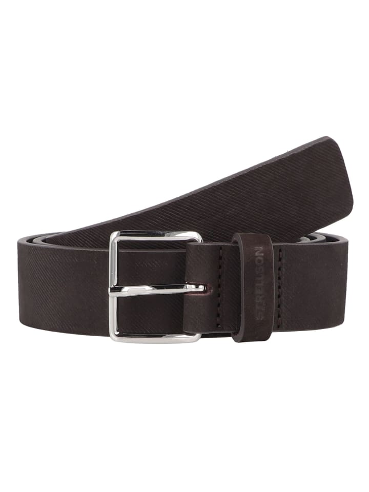 Strellson Gürtel Leder in d-grey günstig kaufen