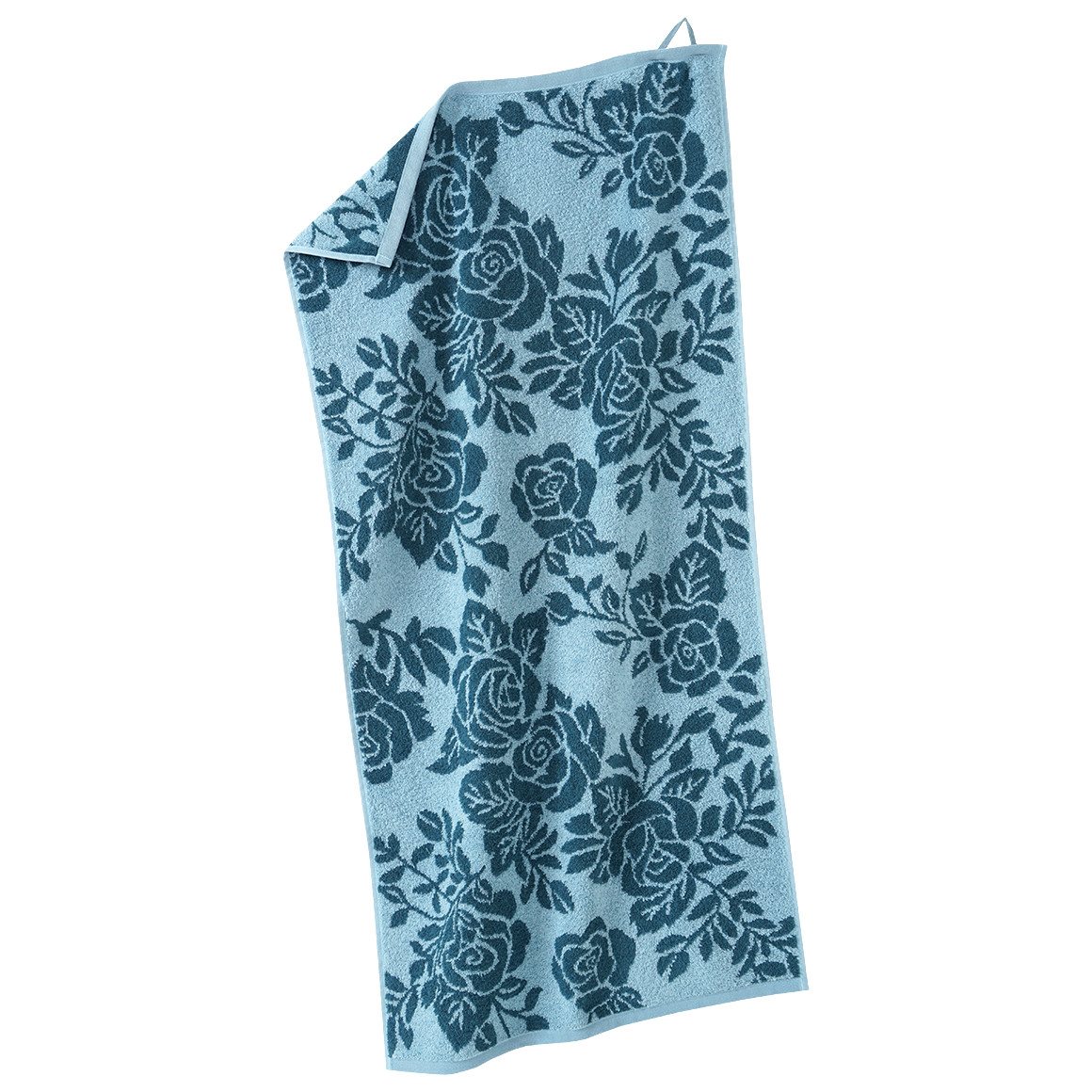 Handtuch mit Rosen-Dessin