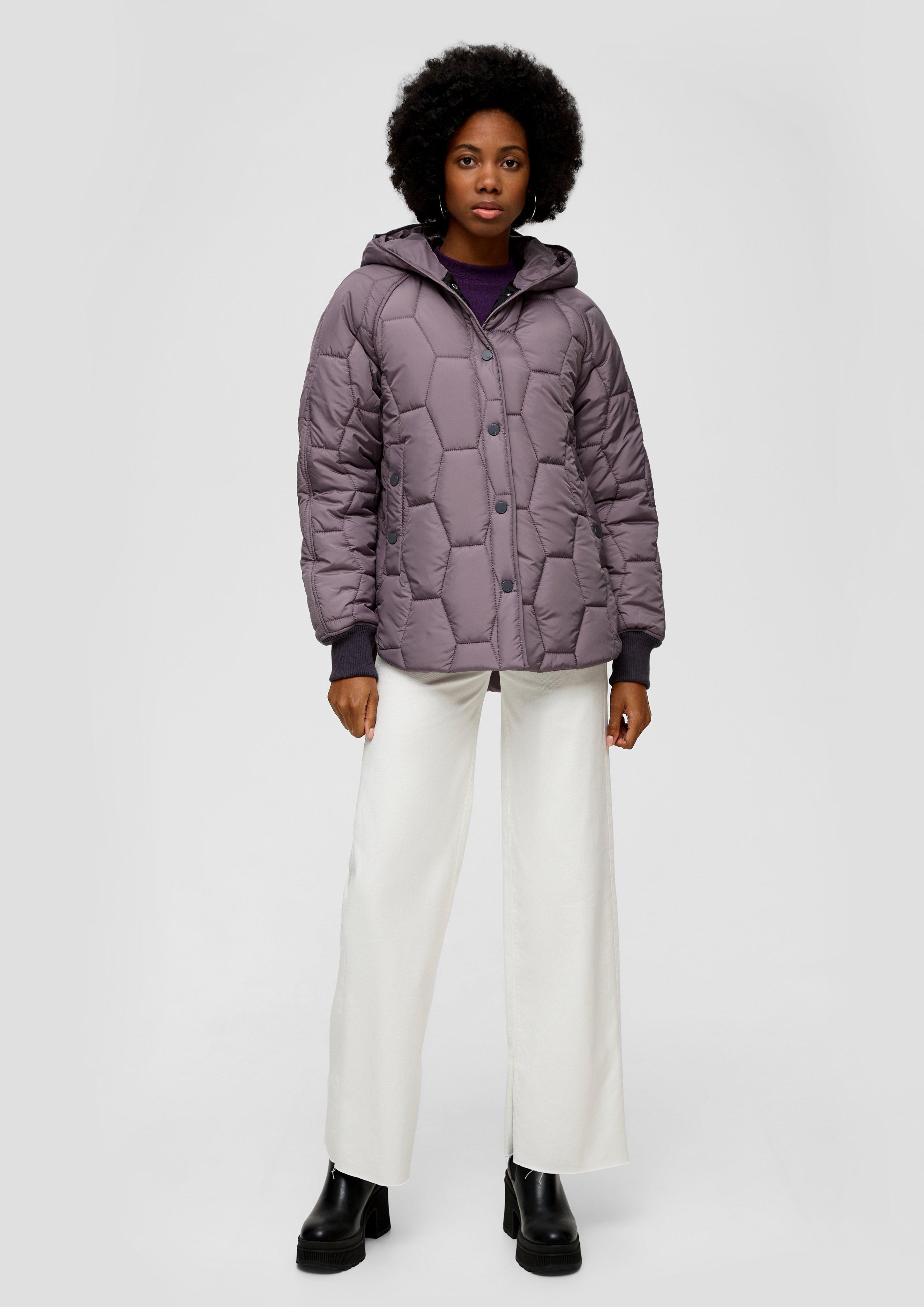 Steppjacke mit Druckknopfverschluss  2132362-9213
