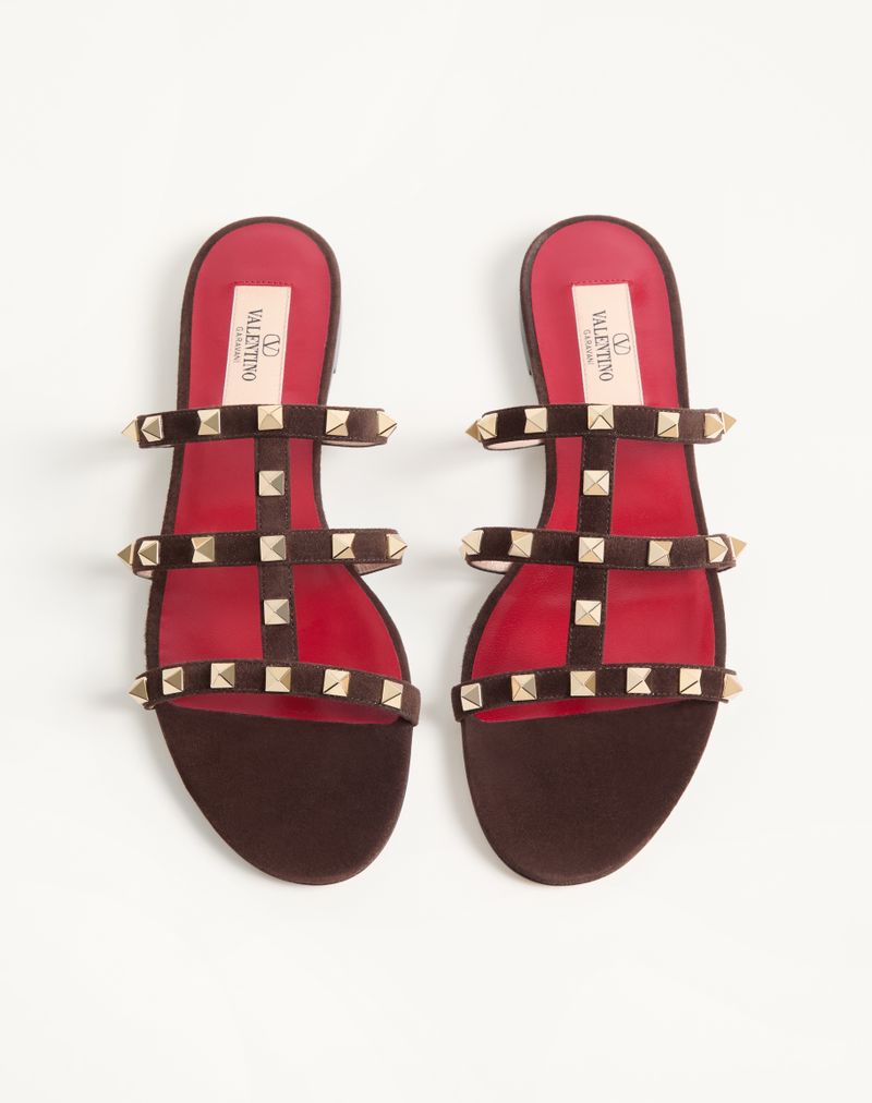 Slide Rockstud ruskindssandal 05mm