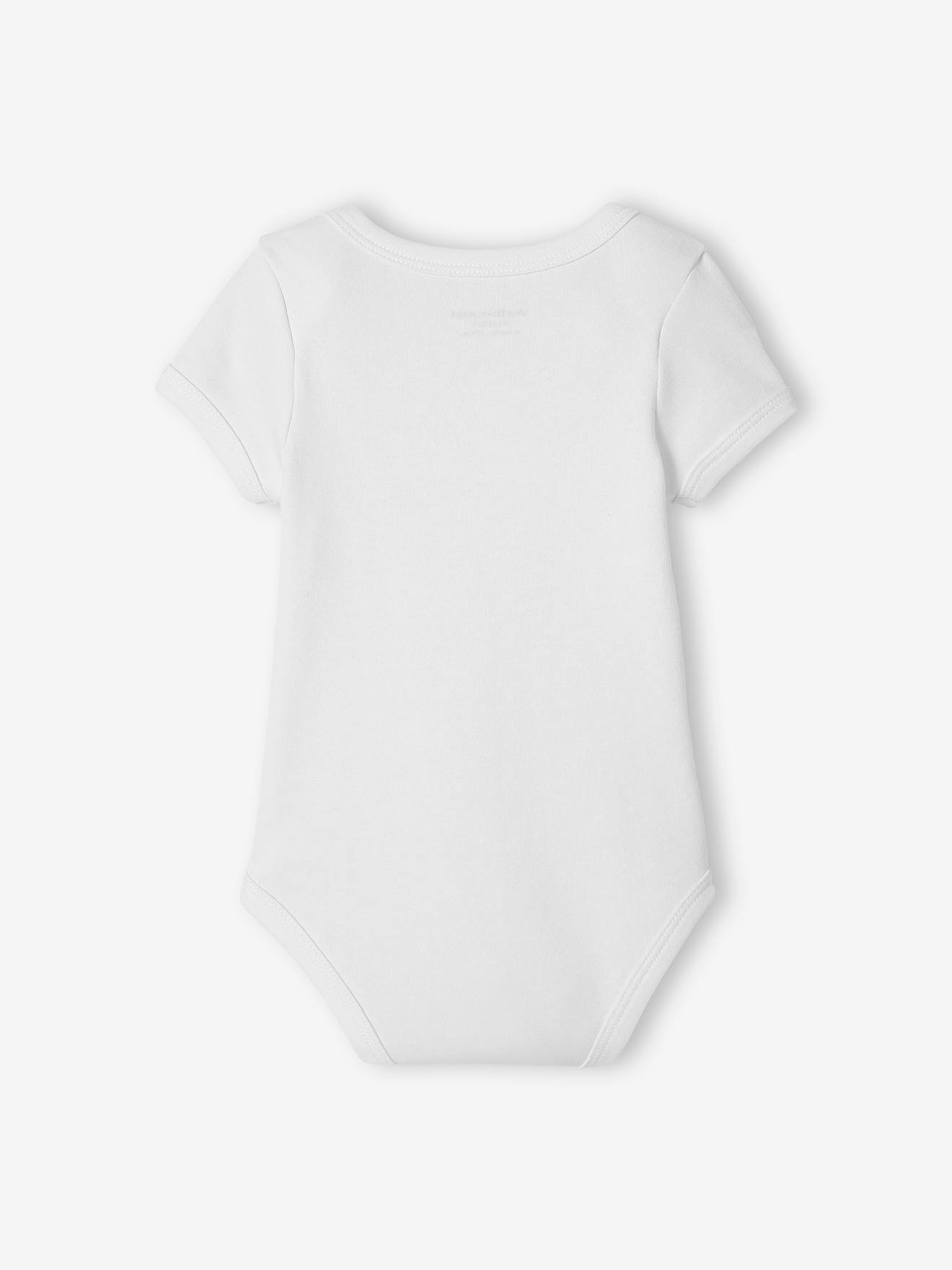 Lot de 3 bodies Bio Collection manches courtes emmanchure US BASICS lot blanc