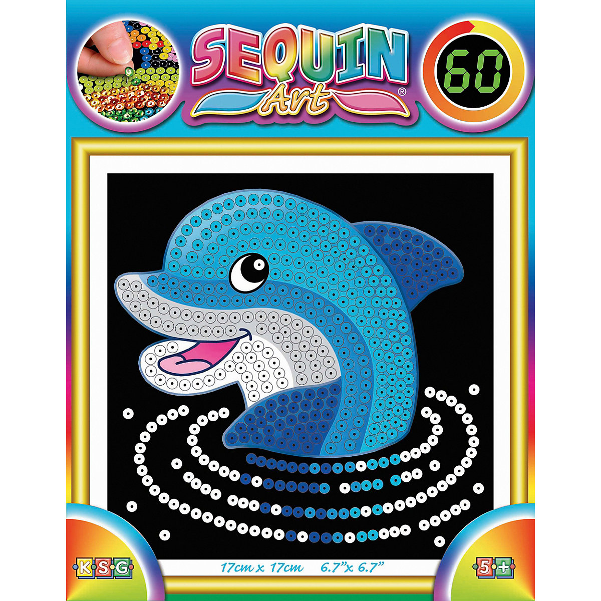 Sequin Art 60 Delfin