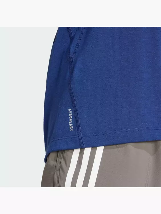adidas Own the Run 3-Streifen T-Shirt