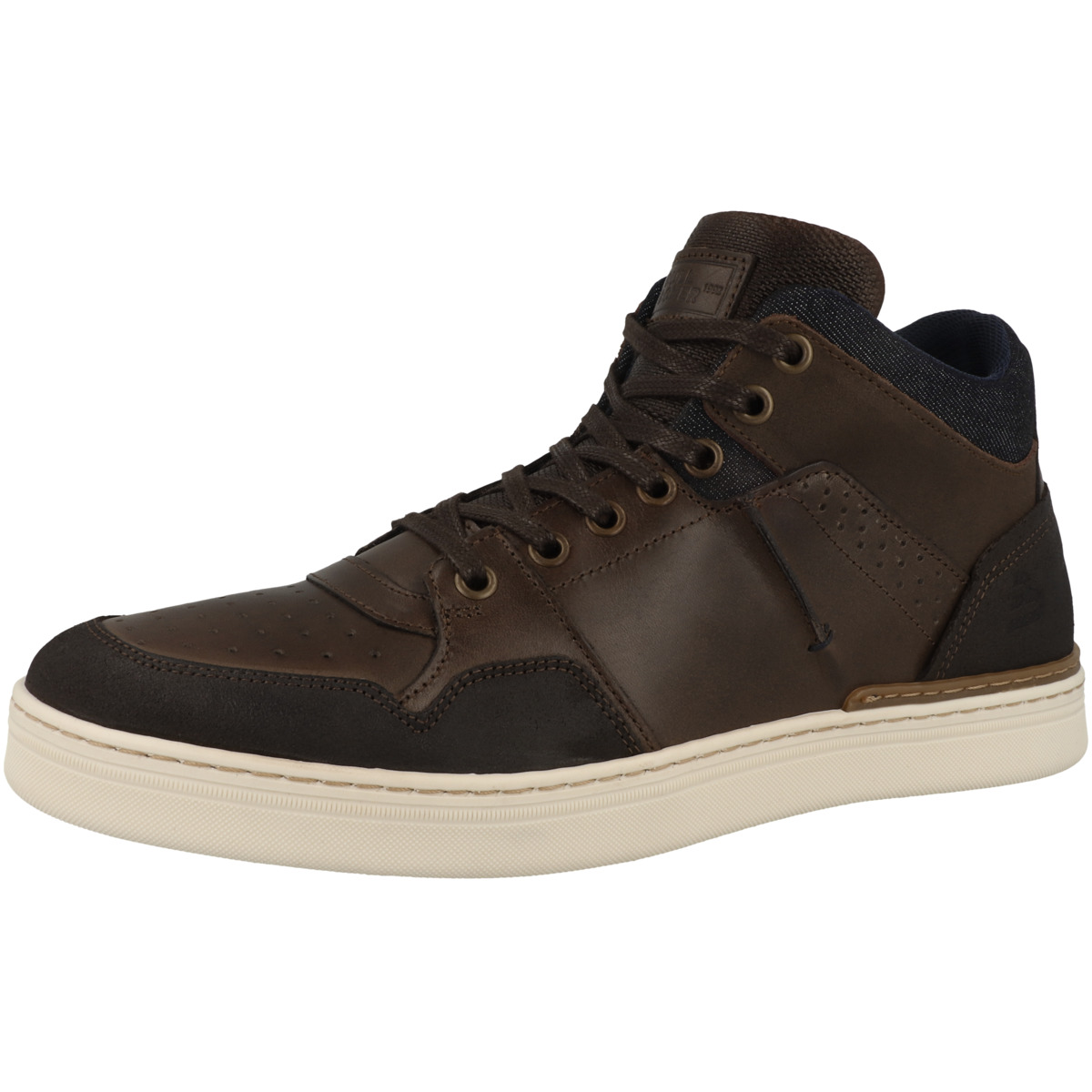 Bullboxer 887P51789B Sneaker mid dunkelbraun