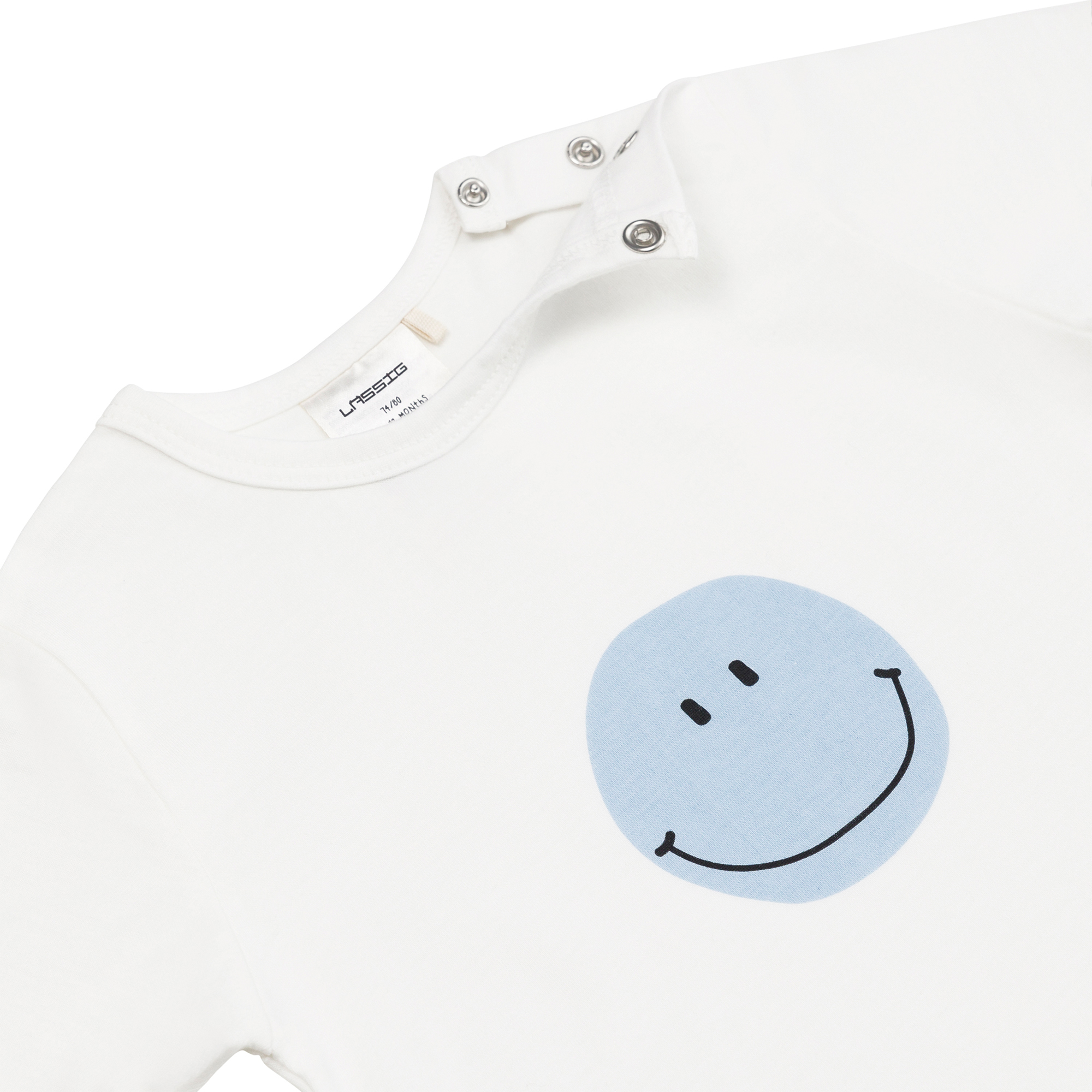 Kinder Pyjama Kurz - Bio Baumwolle, Smile Milky