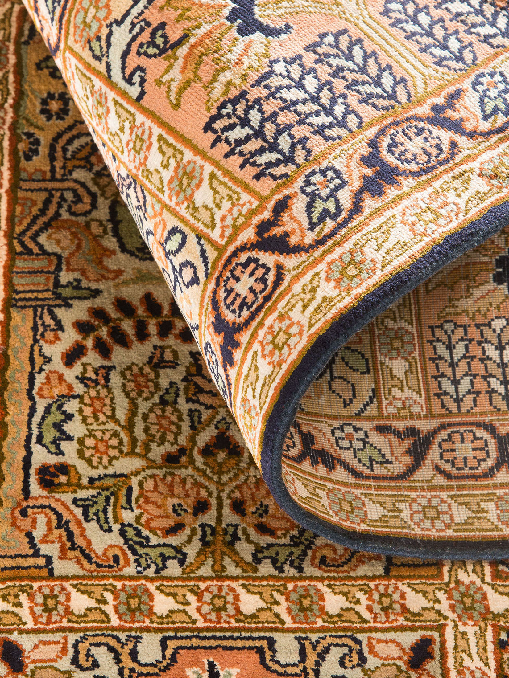 Kaschmir Seide 18/18 ca. 159 x 210 cm, Unikat / Einzelstück