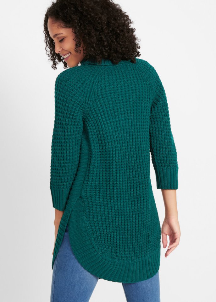 Kuscheliger Rollkragenpullover, 3/4 Arm