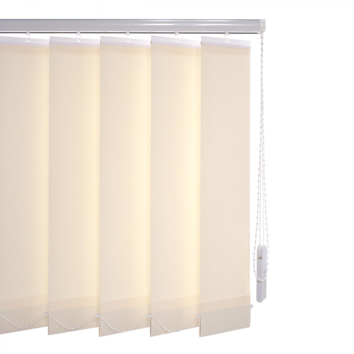 Bella Casa Schiebevorhang 120 x 180 cm beige 89 mm