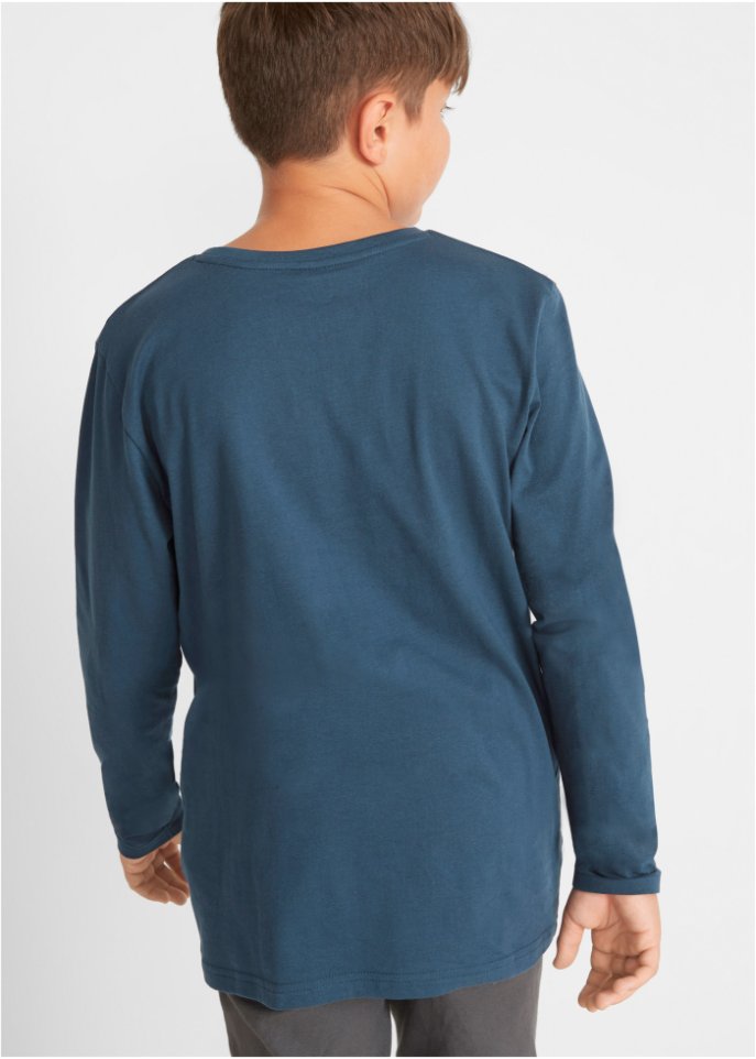 Jungen Langarmshirt aus Bio-Baumwolle