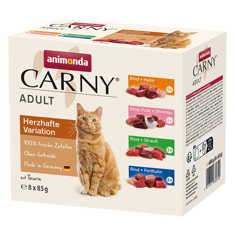Sparpaket animonda Carny Pouch 24 x 85 g zu TOP-Preisen | bitiba