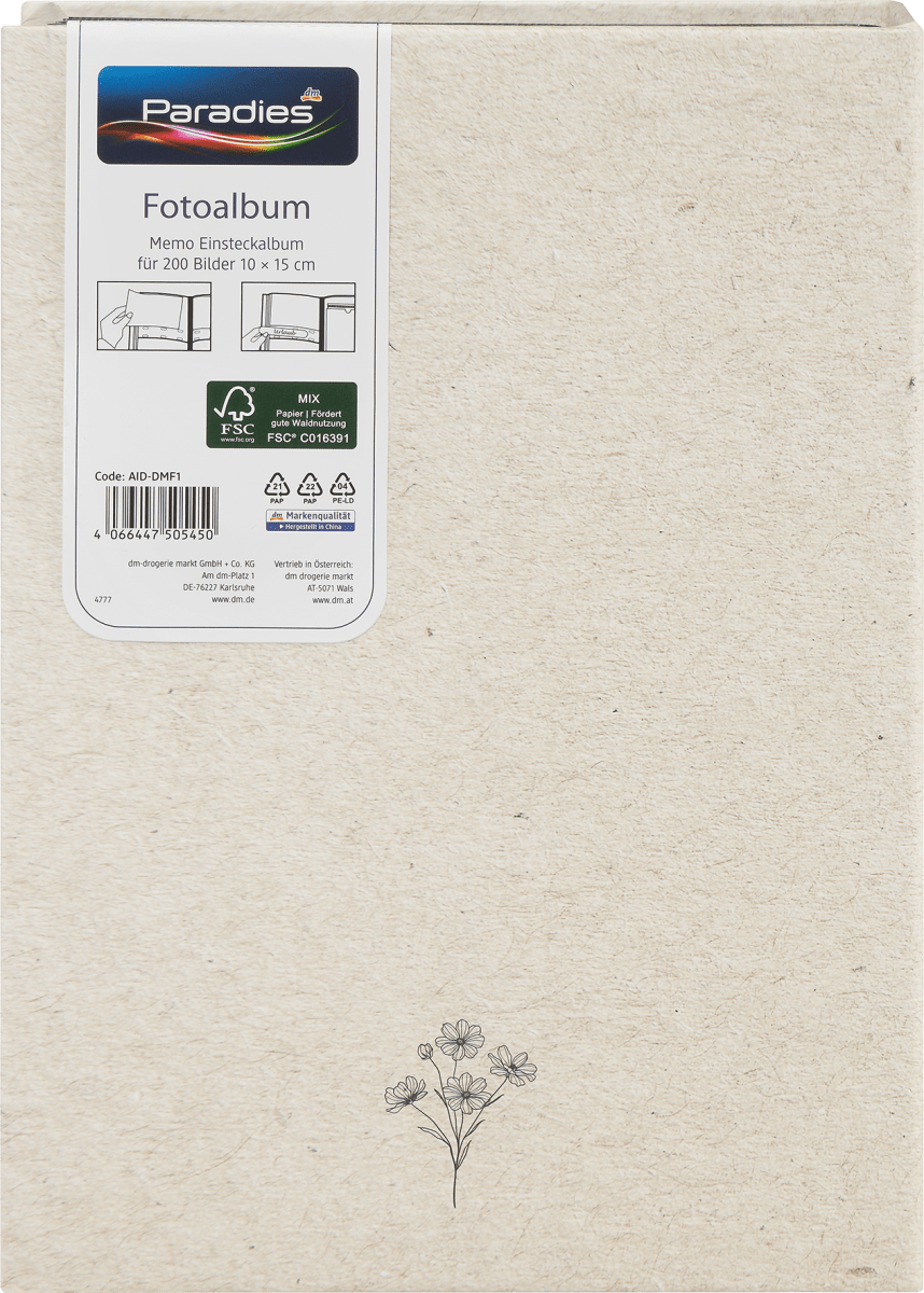 Fotoalbum Memo 10x15 cm, Create Memories, 1 St