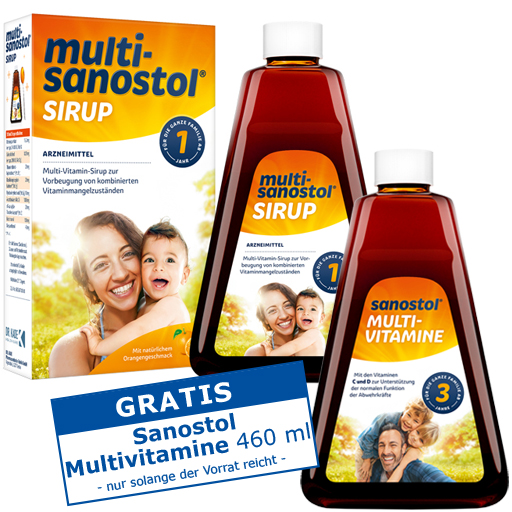 MULTI SANOSTOL Sirup  300 g  Sirup