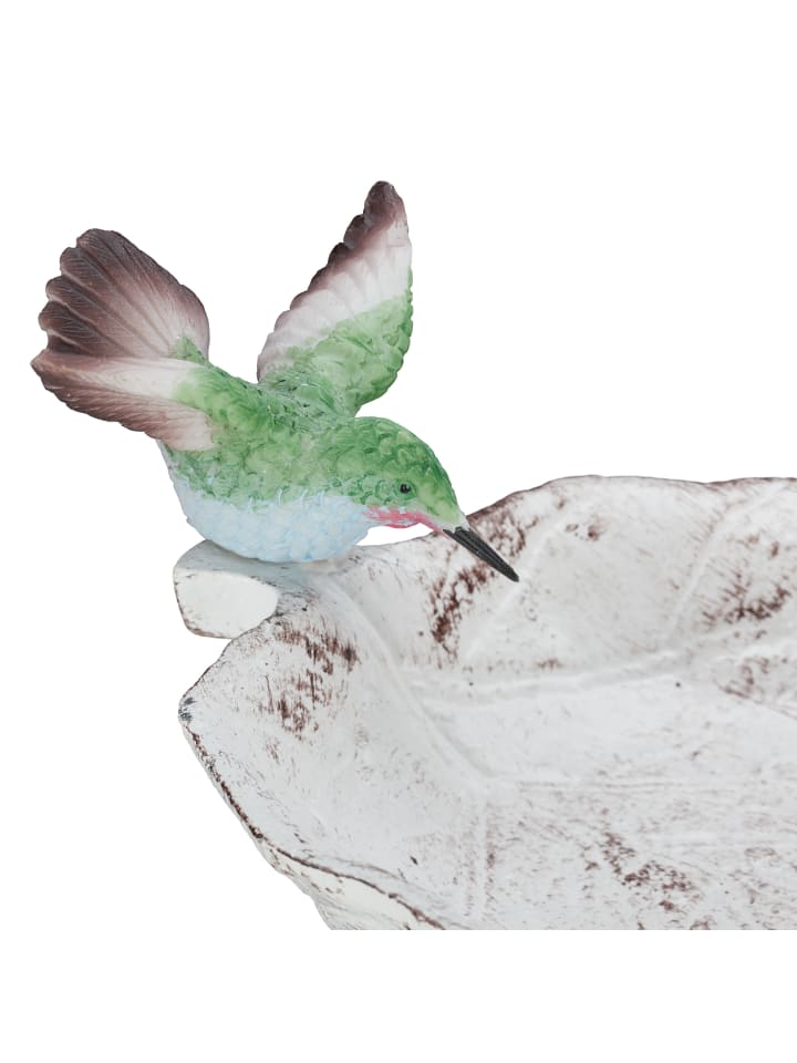 relaxdays Vogeltränke Erdspieß in Weiß günstig kaufen onesize