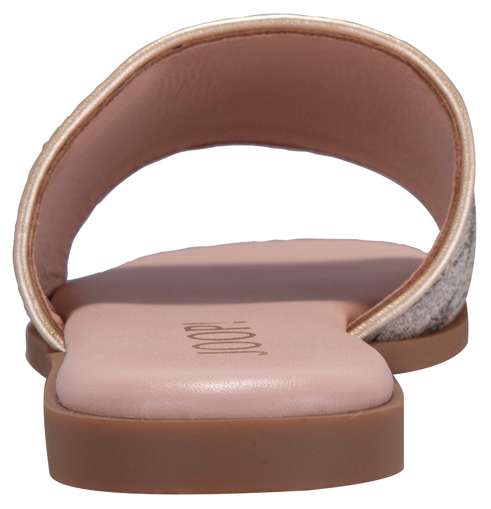 Joop! Pantolette mit kleinem Metall-Label