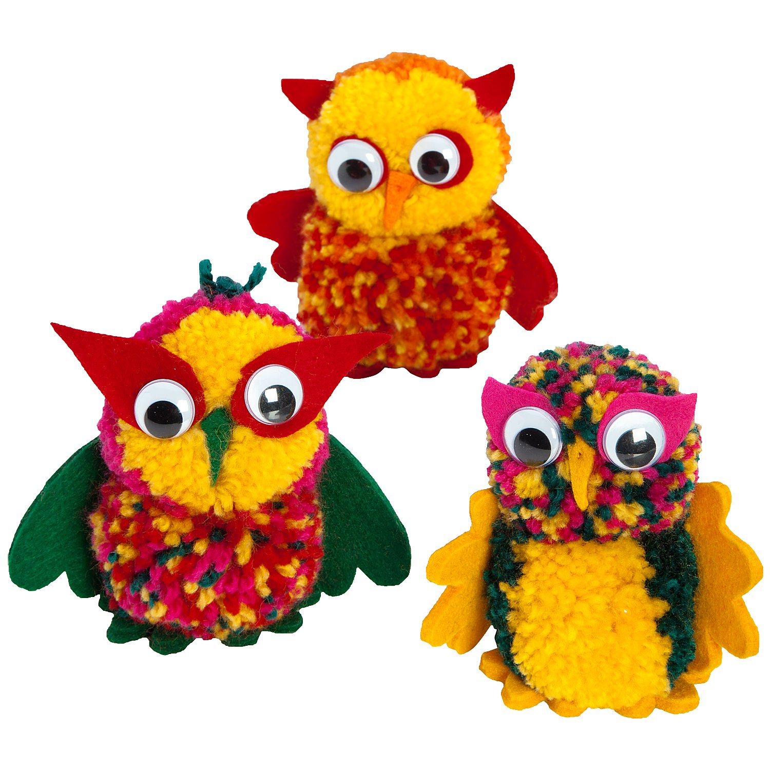 Prym Pompon-Set, mit Schablonen in 4 Größen von 3 - 9 cm