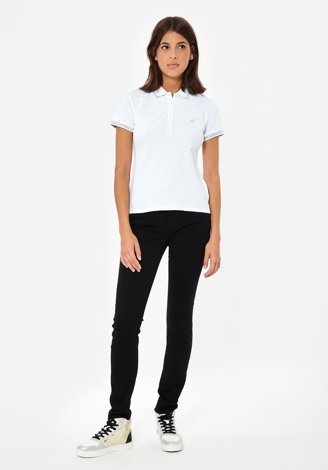 JULE   Polo blanc Femme