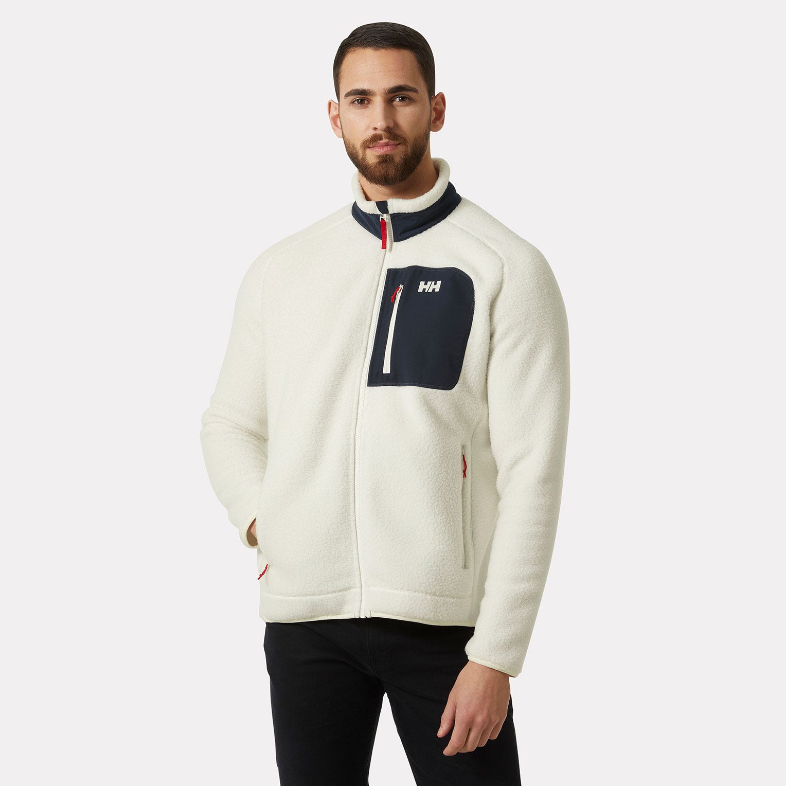 Men's Panorama Pile Fleece Block Jacket