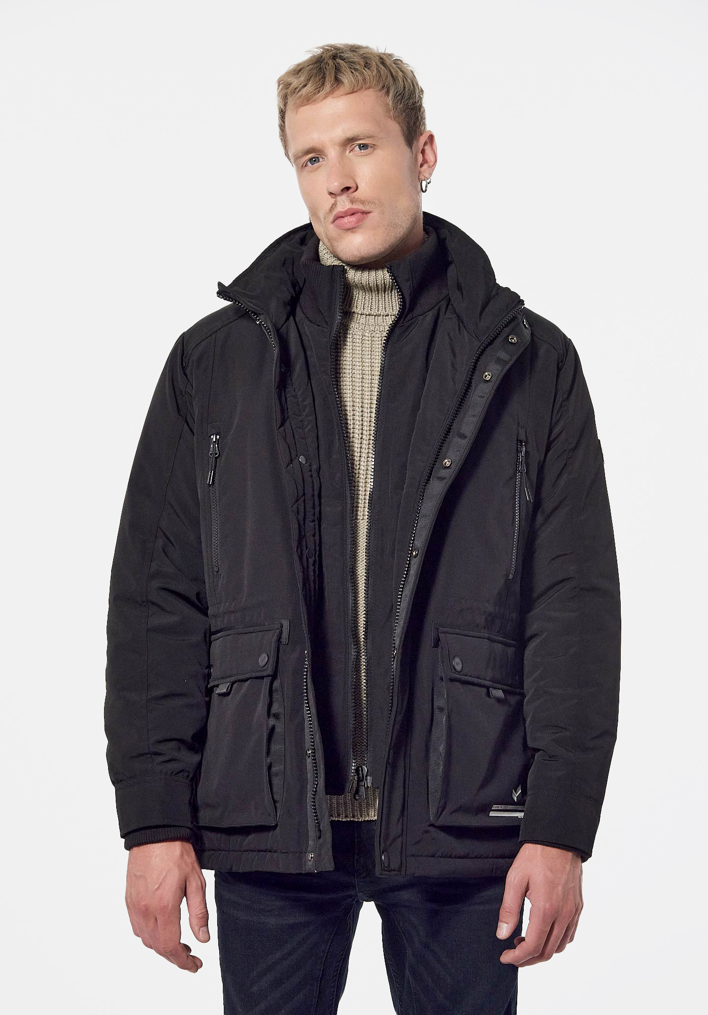 TABLO  Parka noire Homme