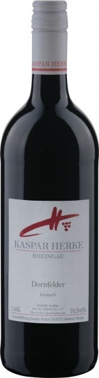 Dornfelder feinherb 1,0 L - Weingut Kaspar Herke