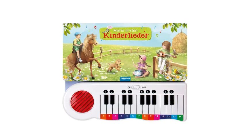 Trötsch Klavierbuch Meine ersten Kinderlieder Soundbuch Liederbuch