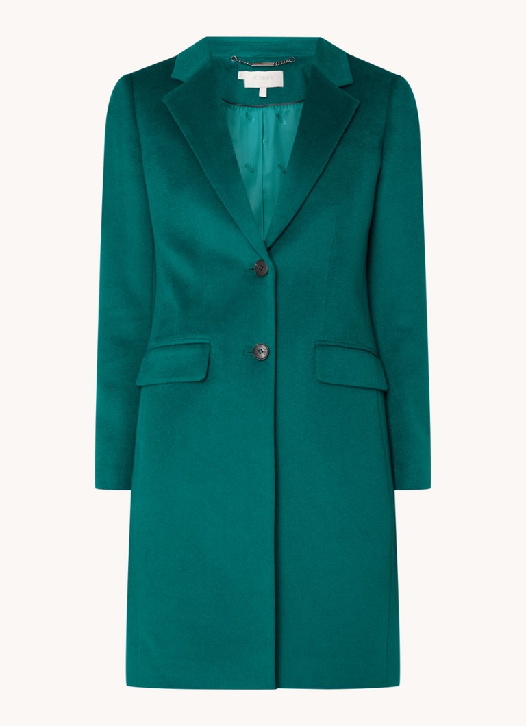 Hobbs Cavendish wool coat with flap pockets