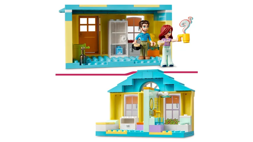 LEGO Friends 41724 Paisleys Haus, Puppenhaus mit Mini-Puppen ab 4 Jahren