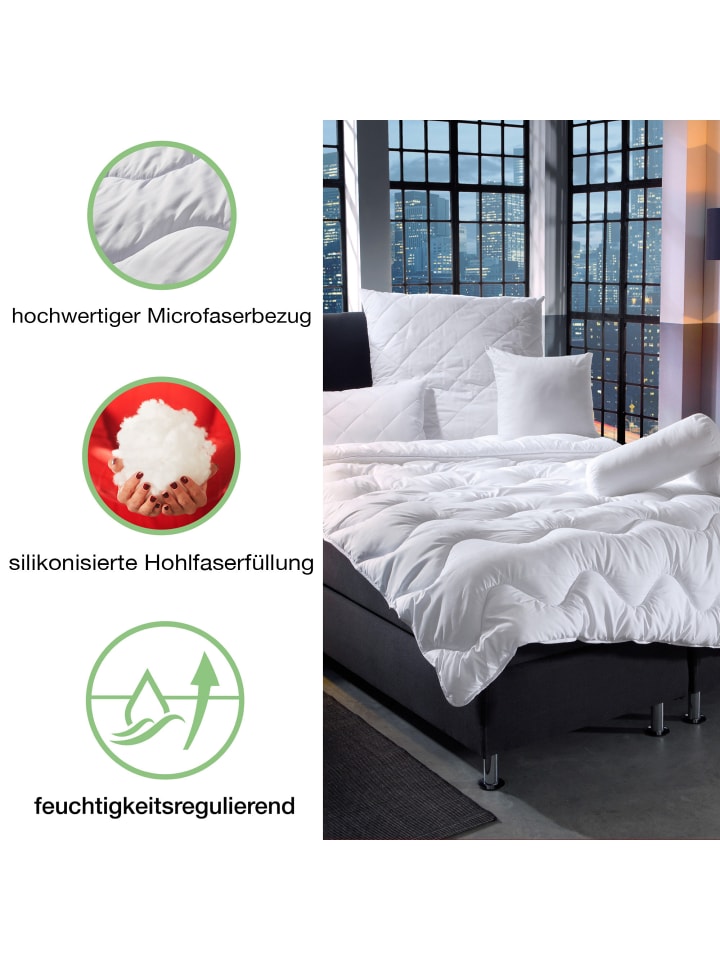 REDBEST Textilfaser Kuschelkissen Atlanta in weiß günstig kaufen