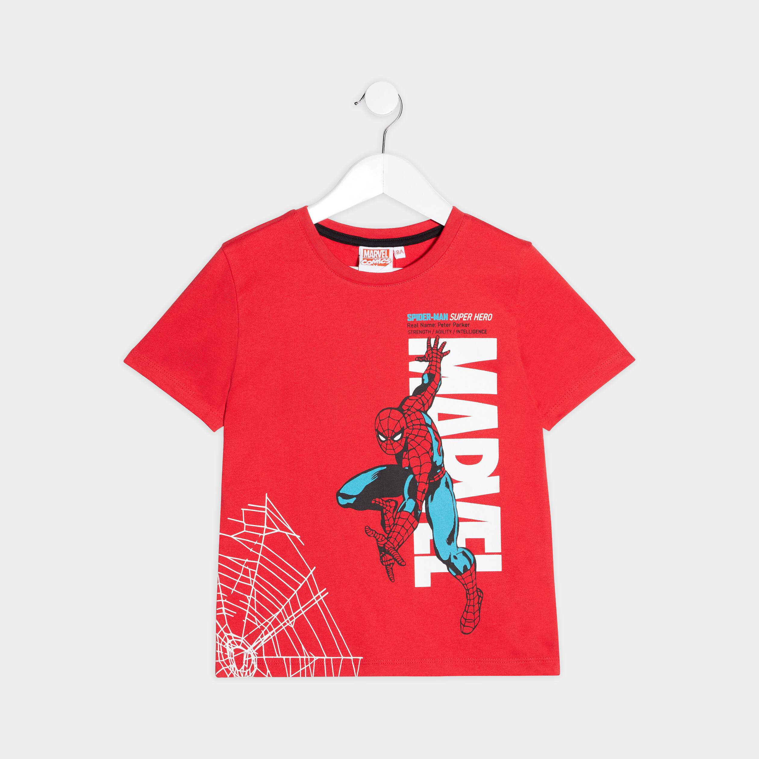 T-shirt Spider-Man rouge garçon | La Halle