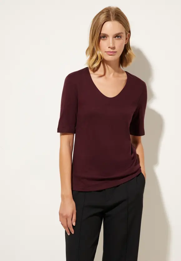 Street One T-Shirt in Unifarbe