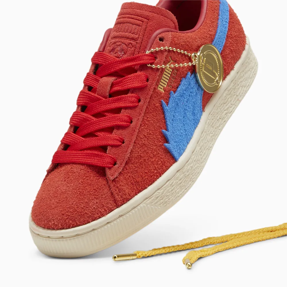 PUMA x ONE PIECE Suede Buggy der Clown Teenager 396648_01 / rot