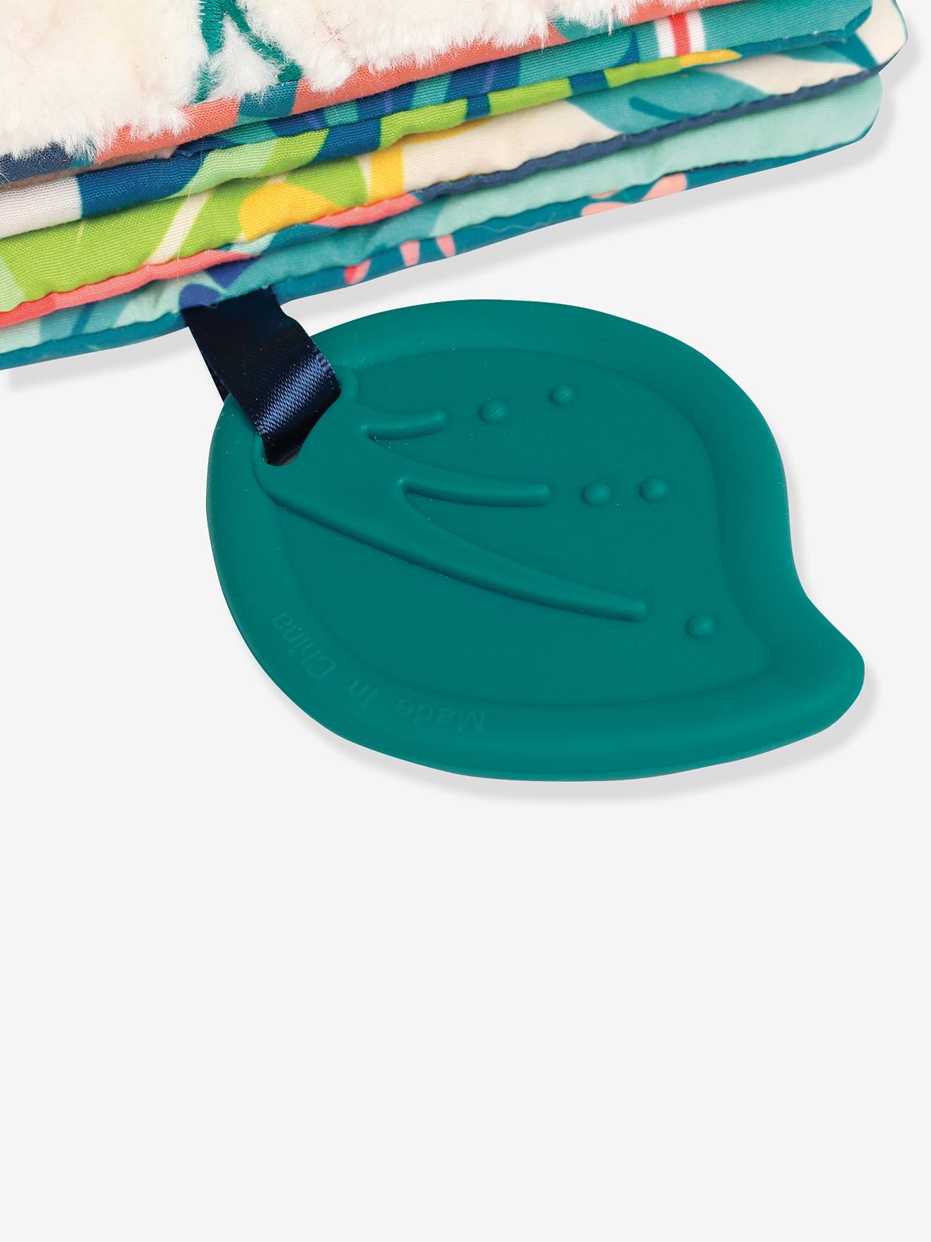 Livre tissu Jungle LUDI multicolore