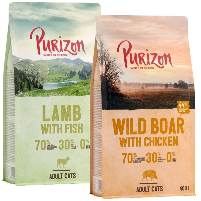 Probierpaket Purizon Adult 2 x 400 g zu TOP-Preisen