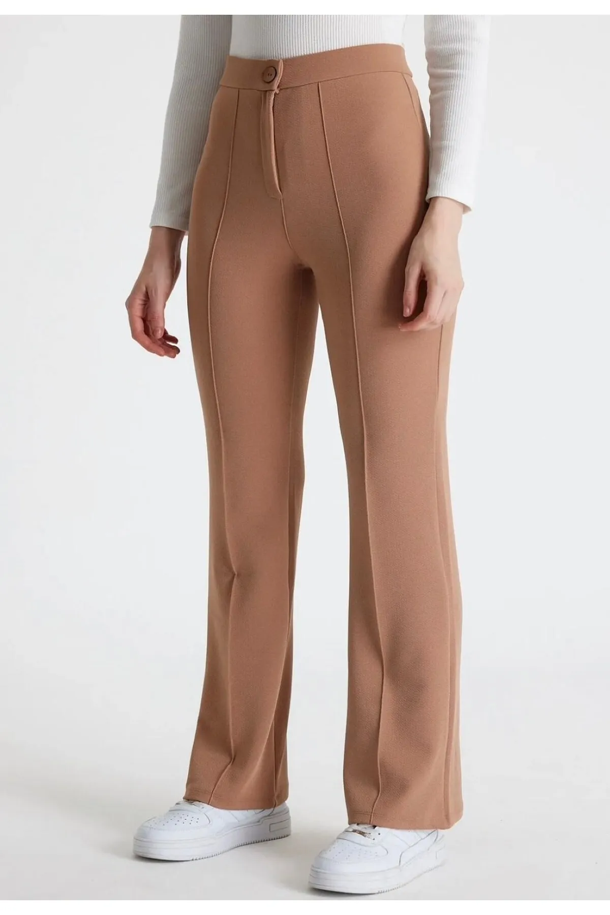 VOLT CLOTHİNG  Lycra-Hose mit weitem Bein für Damen