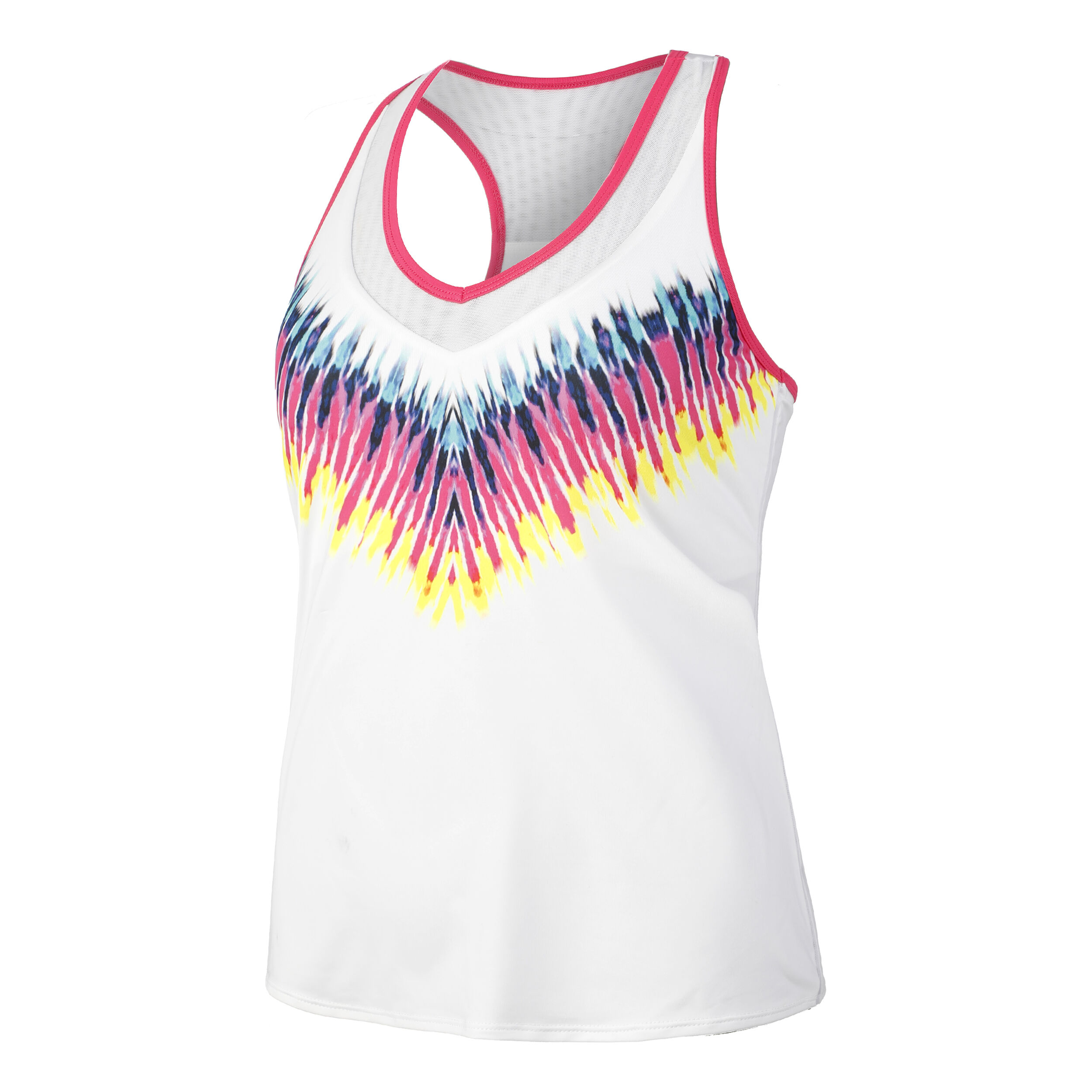 Tie Dye Feels Tank-Top Damen - Weiß, Mehrfarbig