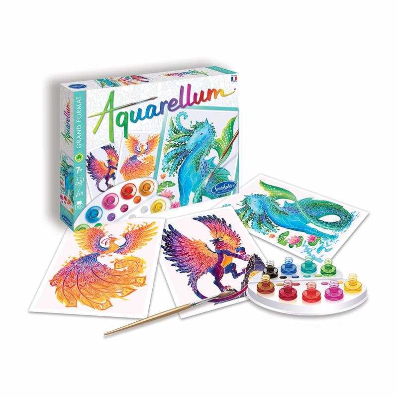 Aquarellum Animaux mythiques Sentosphère