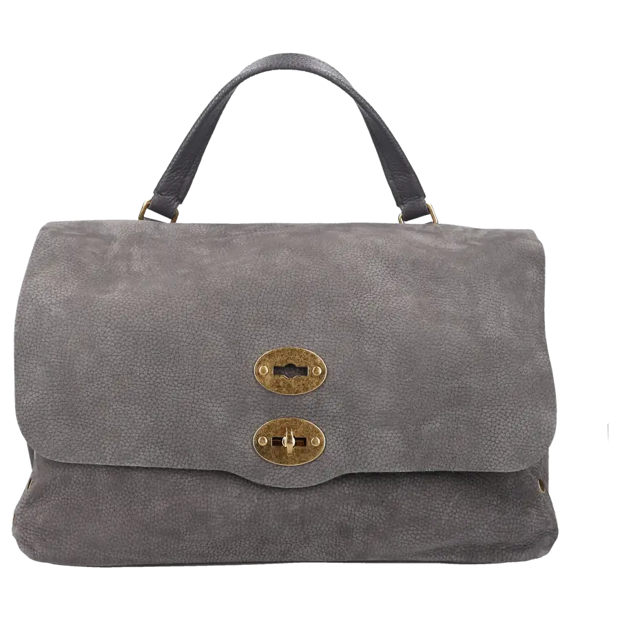Zanellato - Handtasche POSTINA JONES M Kalbsleder - grau