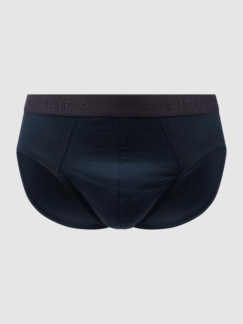 Slip mit Stretch-Anteil in dunkelblau