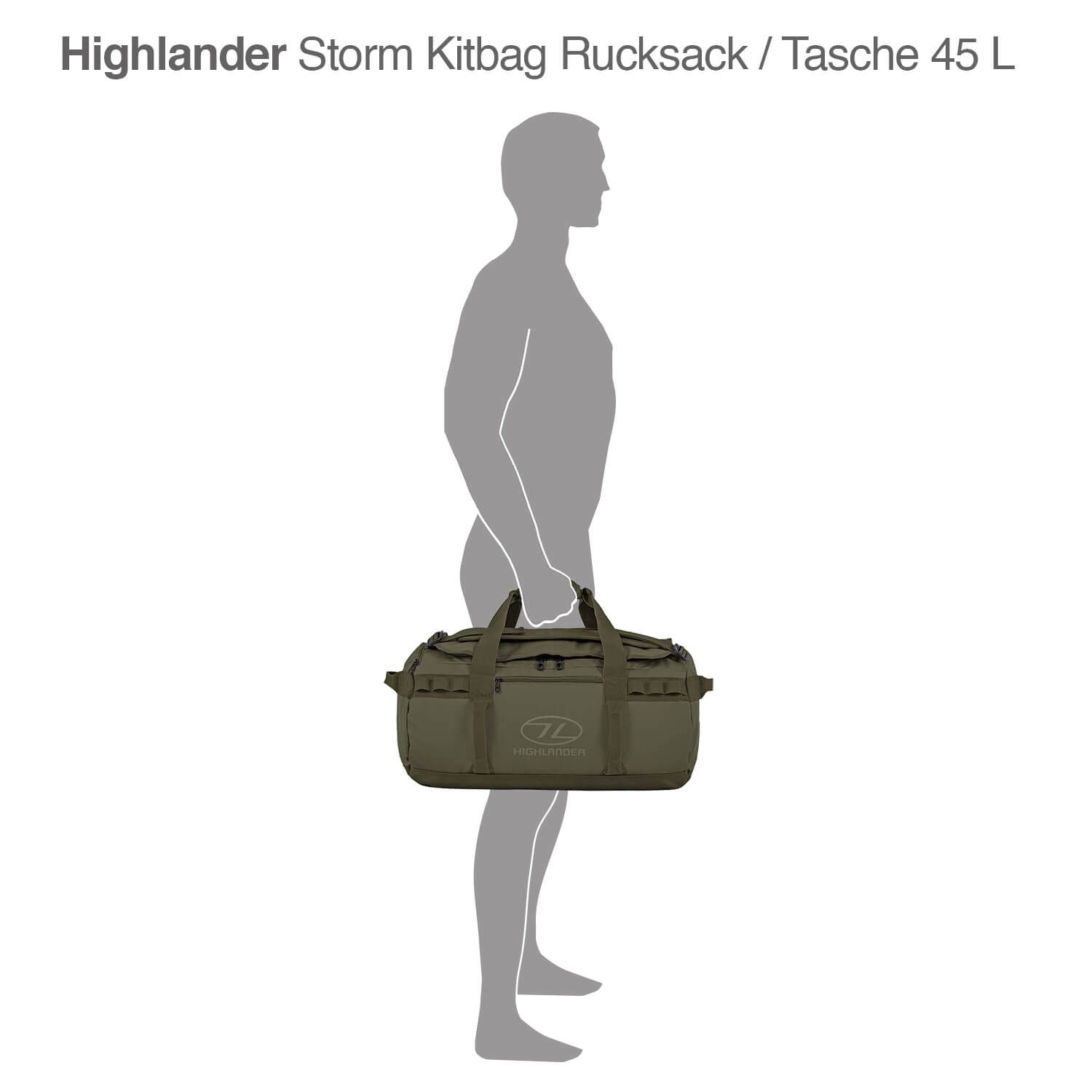 Storm Kitbag Rucksack / Tasche 45 Liter