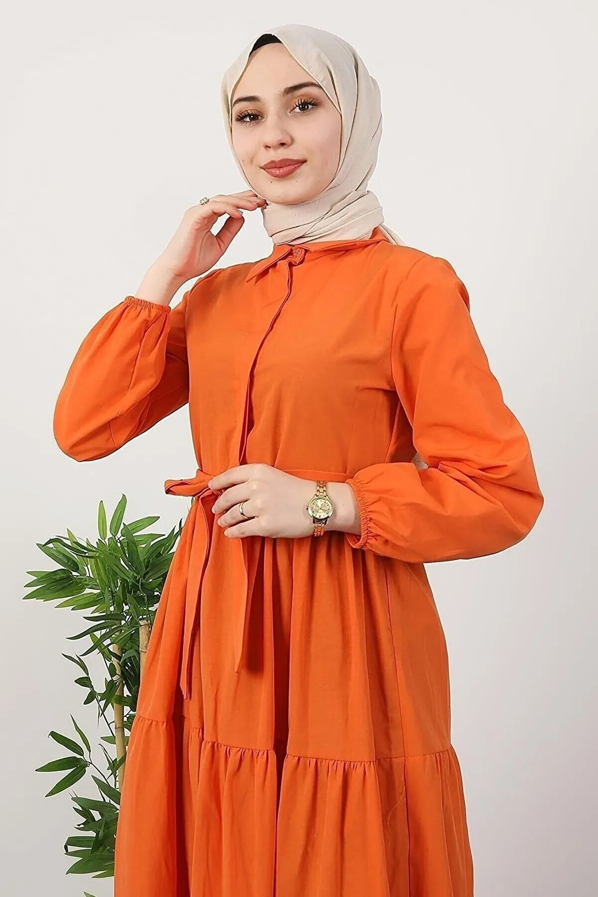 VOLT CLOTHİNG  Kleid - Orange - Tunika