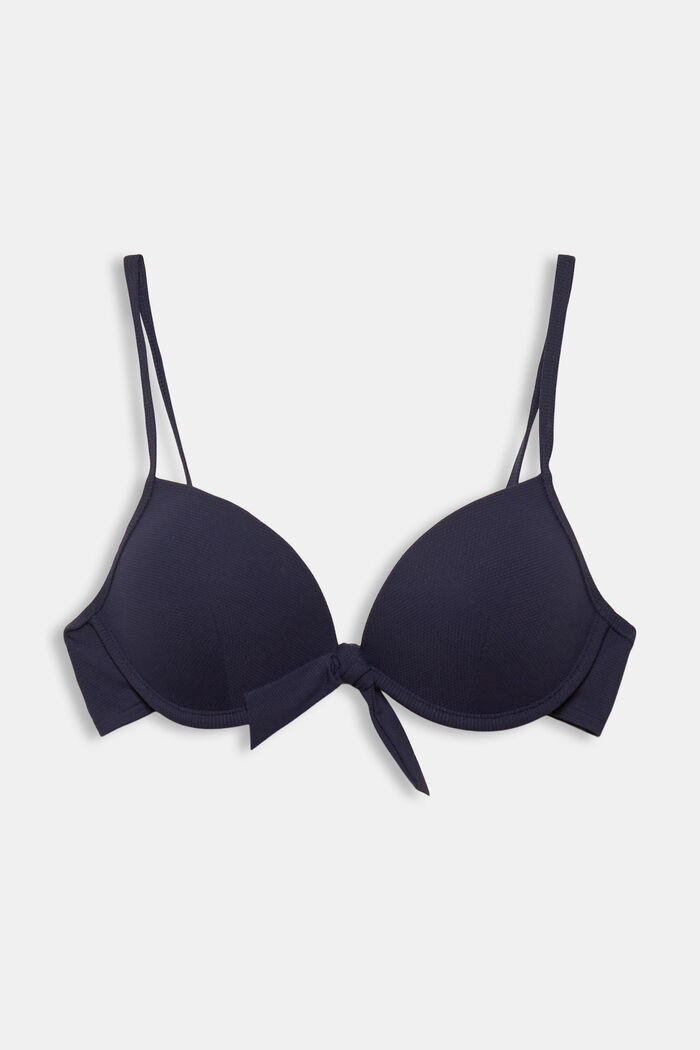 Recycelt: Bügel-Bikini mit Struktur