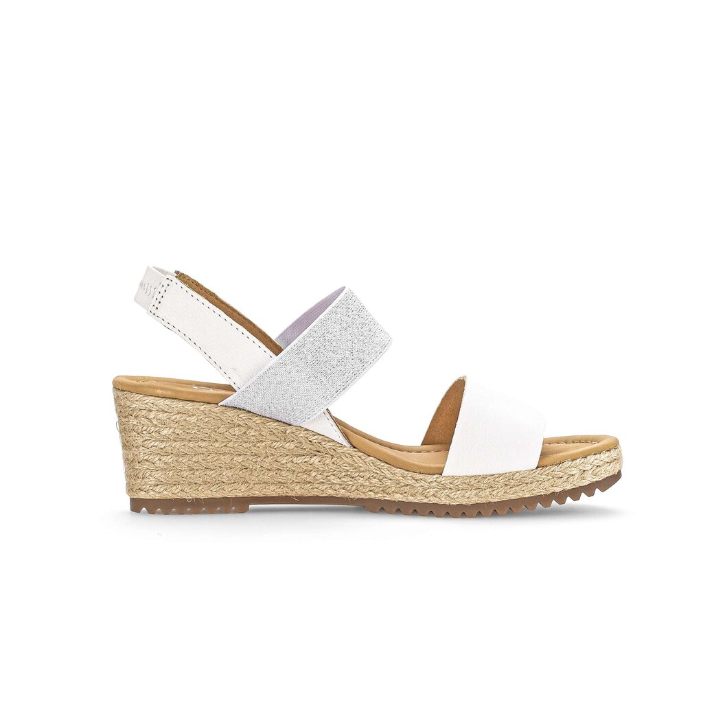 Gabor comfort Keilsandalette weiß
