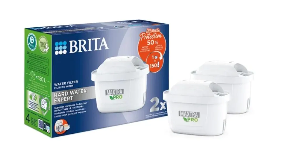 Brita Maxtra Pro kieto vandens ekspertų vandens filtrai, 2 vnt.