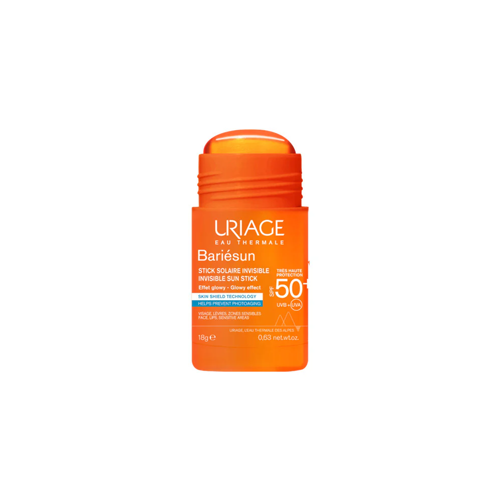 BARIESUN Invisible Sun Stick SPF50+ - Magas védelemű napozóstift, Magas védelemű arc fényvédő.