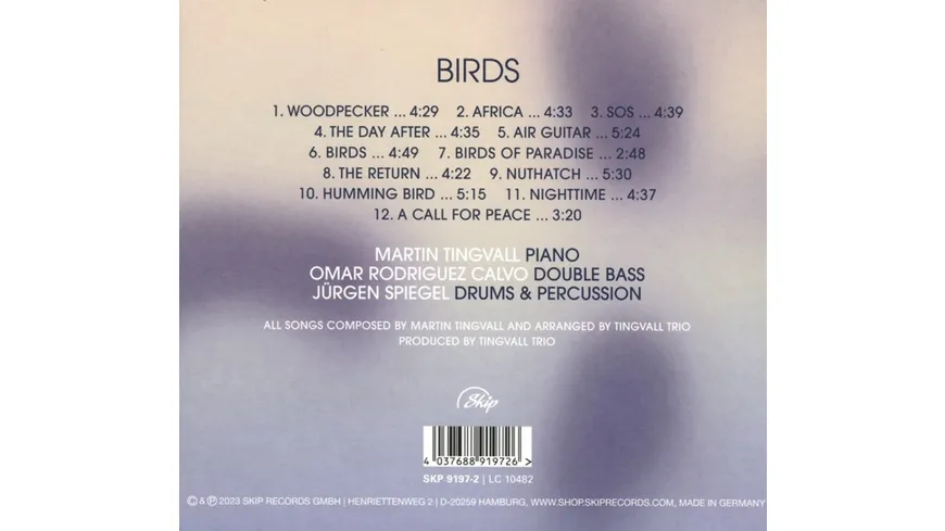 Birds (Digipak)