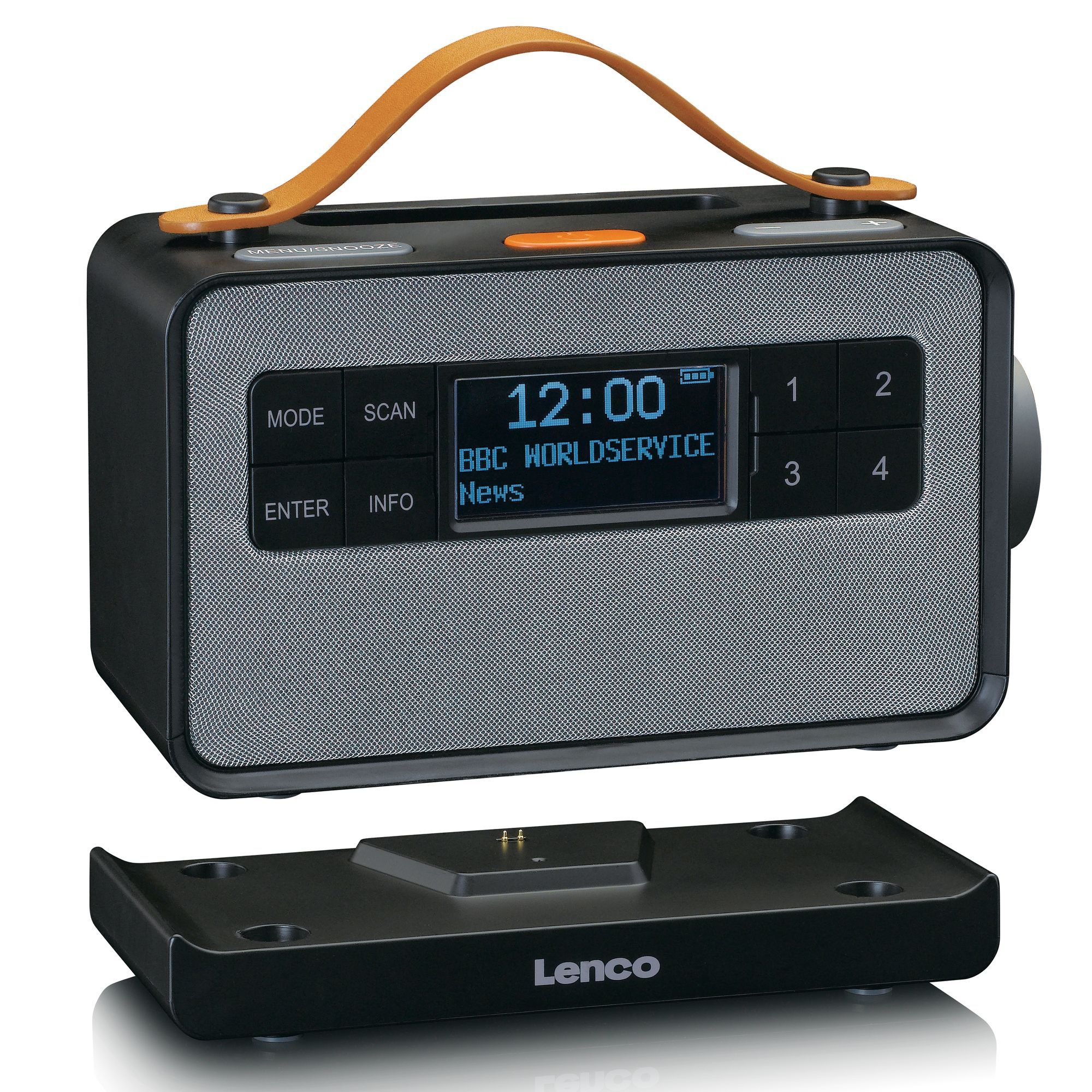 Lenco PDR-065BK UKW-/DAB+-Radio