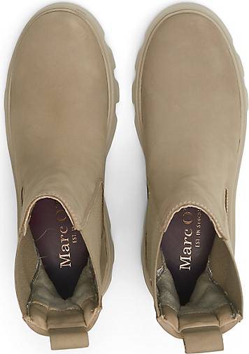 Marc O'Polo Chelsea-Boot aus feinem Nubukleder